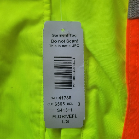 Work King by Tough Duck S413 Class 3 HiVis 3-in-1 Bomber Jacket Large - Picture 7 of 15